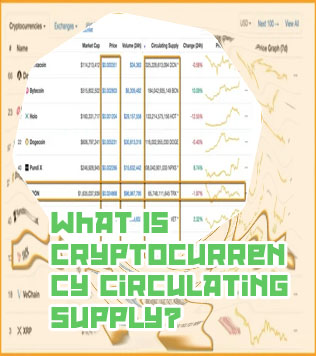 Cryptocurrency circulating supply